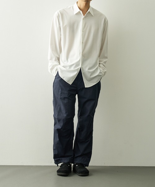 nanamica（ナナミカ）の「【nanamica/ナナミカ】Nylon Twill Deck Pants（カーゴパンツ・メンズ・ネイビー/ライトベージュ・30 inch/32inch）」の9枚目の写真
