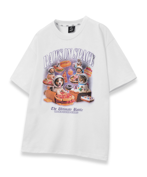MOZMOZ(モズモズ)の「ディザートワー オーバーサイズ 半袖Tシャツ ホワイト(Tシャツ/カットソー・レディース・その他・1/2/3)」の2枚目の写真