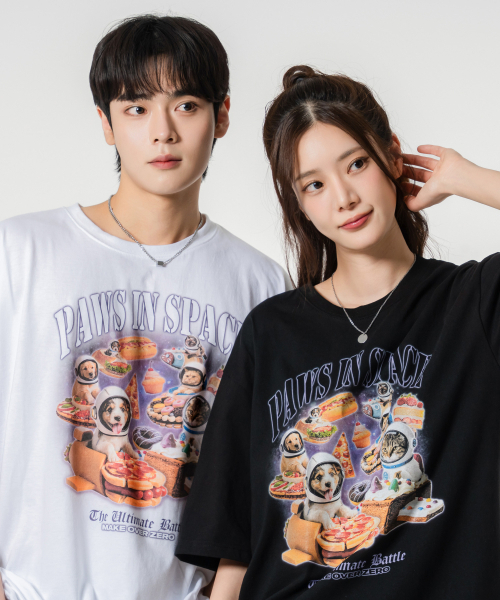 MOZMOZ(モズモズ)の「ディザートワー オーバーサイズ 半袖Tシャツ ホワイト(Tシャツ/カットソー・レディース・その他・1/2/3)」の3枚目の写真