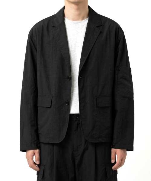 UNDEROFF（アンダーオフ）の「クロップレジャーユーティリティジャケットブラウン（ナイロンジャケット・メンズ・ブラウン・MEDIUM/LARGE/X-LARGE）」の3枚目の写真
