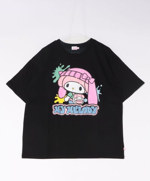 sanrio(サンリオ)の「親子お揃い サンリオ ペイントTシャツ 1555A(Tシャツ/カットソー・レディース・その他24/その他25/その他6/その他7・ユニセックスS/ユニセックスM/ユニセックスL)」の4枚目の写真