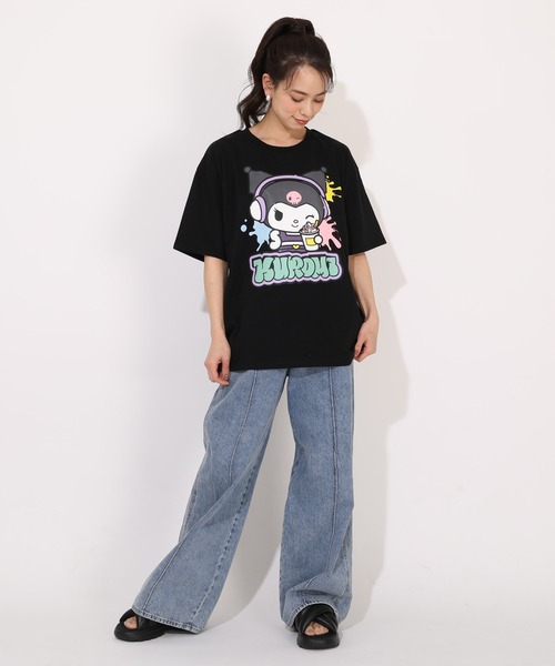 sanrio(サンリオ)の「親子お揃い サンリオ ペイントTシャツ 1555A(Tシャツ/カットソー・レディース・その他24/その他25/その他6/その他7・ユニセックスS/ユニセックスM/ユニセックスL)」の12枚目の写真