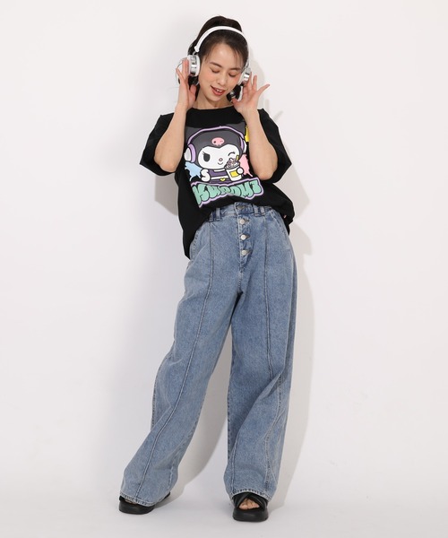 sanrio(サンリオ)の「親子お揃い サンリオ ペイントTシャツ 1555A(Tシャツ/カットソー・レディース・その他24/その他25/その他6/その他7・ユニセックスS/ユニセックスM/ユニセックスL)」の16枚目の写真