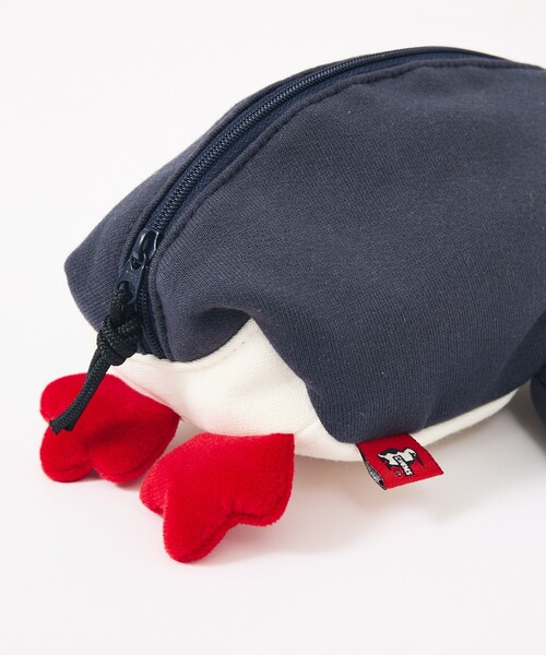 CHUMS(チャムス)の「【CHUMS / チャムス】Lying Booby Pouch / ポーチ / 小物入れ / ペンケース(ポーチ・メンズ・ブルー/レッド・フリー)」の5枚目の写真