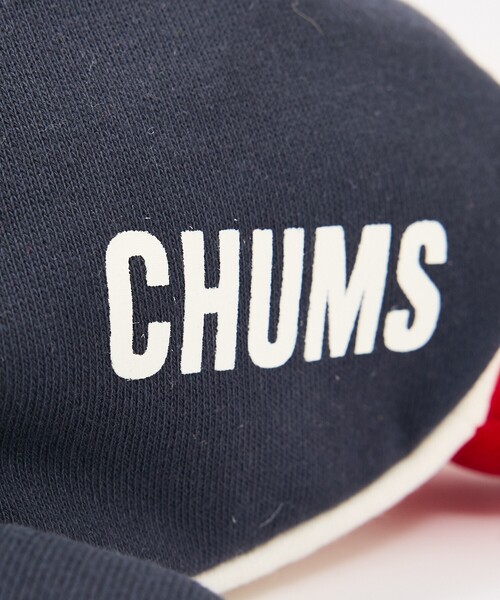 CHUMS(チャムス)の「【CHUMS / チャムス】Lying Booby Pouch / ポーチ / 小物入れ / ペンケース(ポーチ・メンズ・ブルー/レッド・フリー)」の9枚目の写真
