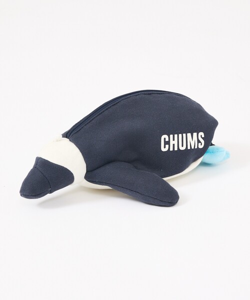 CHUMS(チャムス)の「【CHUMS / チャムス】Lying Booby Pouch / ポーチ / 小物入れ / ペンケース(ポーチ・メンズ・ブルー/レッド・フリー)」の11枚目の写真