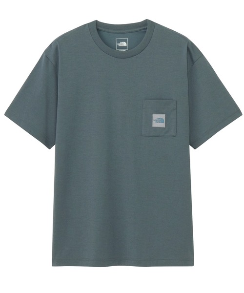 THE NORTH FACE(ザノースフェイス)の「ザ ノース フェイス THE NORTH FACE S/S Square Logo Pocket Tee ショートスリーブスクエアロゴポケットティー(Tシャツ/カットソー・メンズ・グレー系その他/ブラック/グレー/ネイビー/ホワイト・S/M/L/LL/3L)」の3枚目の写真