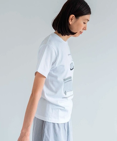 sept septieme(セットセッティエーム)の「Tシャツ BOULANGERIE <サイズM>(Tシャツ/カットソー・レディース・ホワイト・MEDIUM)」の9枚目の写真