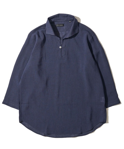TETE HOMME(テットオム)の「トリアセテートシャツ(シャツ/ブラウス・メンズ・エメラルド/ベージュ/ネイビー/グリーン/ピンク/ホワイト・LARGE/X-LARGE/MEDIUM)」の5枚目の写真