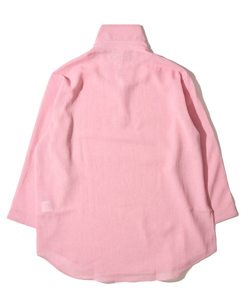 TETE HOMME(テットオム)の「トリアセテートシャツ(シャツ/ブラウス・メンズ・エメラルド/ベージュ/ネイビー/グリーン/ピンク/ホワイト・LARGE/X-LARGE/MEDIUM)」の7枚目の写真