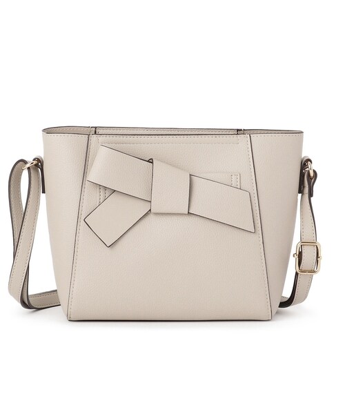 grove（グローブ）の「一枚革風リボンショルダー（ショルダーバッグ・レディース・ブラック/キャメル/ライトグレー・00）」の12枚目の写真