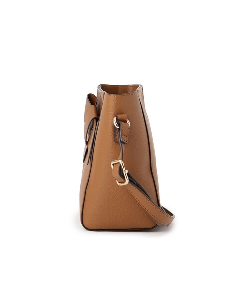 grove（グローブ）の「一枚革風リボンショルダー（ショルダーバッグ・レディース・ブラック/キャメル/ライトグレー・00）」の15枚目の写真