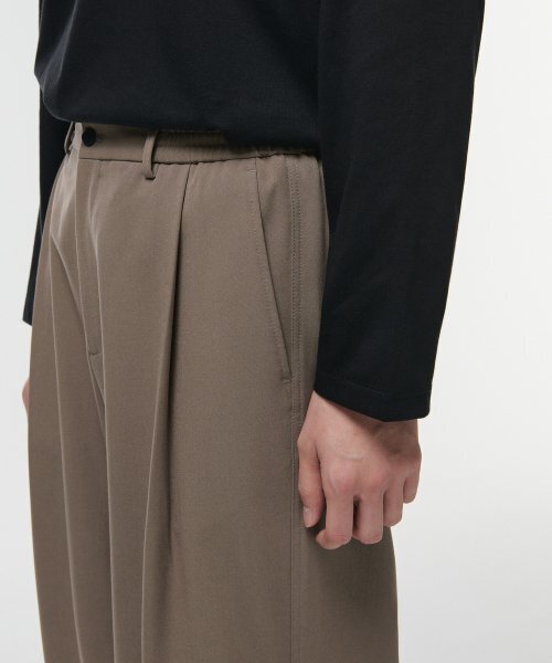 MUSINSA STANDARD（ムシンサスタンダード）の「パラシュートバンディングスラックス [ダスティベージュ]（スラックス・メンズ・その他・40/38/42/36/34/32/30/26/28）」の5枚目の写真