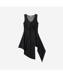 BLR（ビーエルアール）の「Unbalanced Gradation One-Piece Grey（ワンピース）」