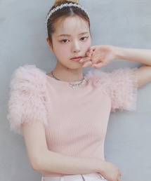 【FURFUR】 透かし編み&編み込みセーター FURFUR（ファーファー）の「透かし編み&編み込みセーター（ニット