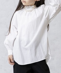 ARCH & LINE(�A�[�`�A���h���C��)�́yARCH��LINE�z2WAY FRILL BLOUSE KID'S(�V���c/�u���E�X)