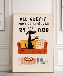 NOLITA LABORATORY(�m���[�^���{���g���[)�́y NOLITA / �m���[�^ �z���_���A�[�g �L�����o�X�A�[�g 70×50cm �p���|�X�^�[ �h�b�O�f�U�C�� �k���� �C���e���A �Ǌ|�� �z���C�g ������ �t���[�����X(�|�X�^�[/�A�[�g)