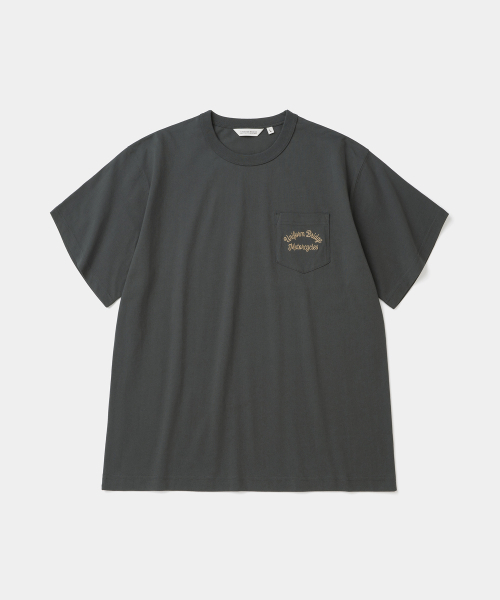 UNIFORM BRIDGE(ユニフォームブリッジ)の「motorcycle s/s t-shirt charcoal(Tシャツ/カットソー・メンズ・その他・MEDIUM/LARGE/X-LARGE/XX-LARGE)」の1枚目の写真