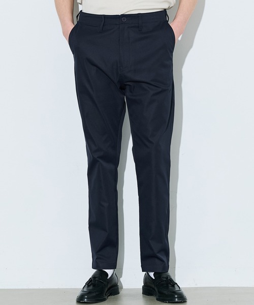 coca(coca)(コカ)の「ツイルスリムチノパンツ(チノパンツ・メンズ・ネイビー/チャコール・M/L/XL)」の2枚目の写真