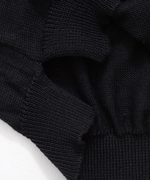 CavariA(キャバリア)の「『CavariA/キャバリア』【接触冷感】ウォッシャブル半袖ニット(Tシャツ/カットソー・メンズ・グレイッシュベージュ/グレー/ネイビー/チャコールグレー/サックスブルー/ブラック・L/XL/M)」の20枚目の写真