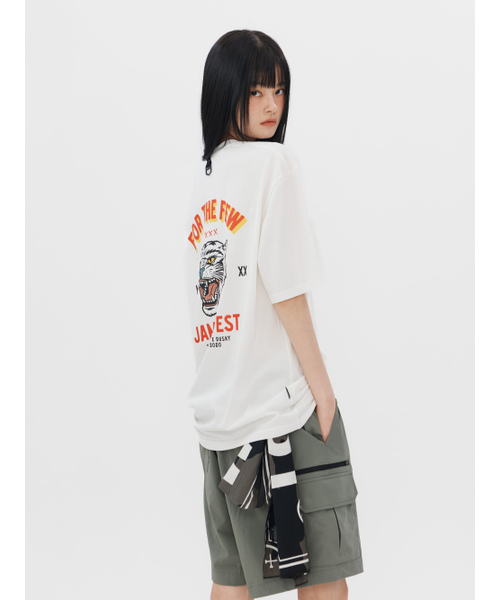 JAMIE WEST(ジェイミーウエスト)の「ハウリングタイガーレトロTシャツ(ホワイト)(Tシャツ/カットソー・レディース・その他・MEDIUM/LARGE/X-LARGE)」の14枚目の写真