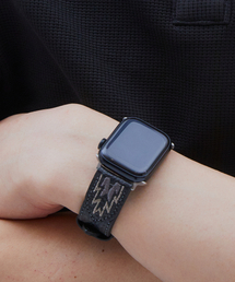 OGARP（オガープ）の「Navaho Embroidered Leather Smartwatch Band Black（デジタル腕時計）」
