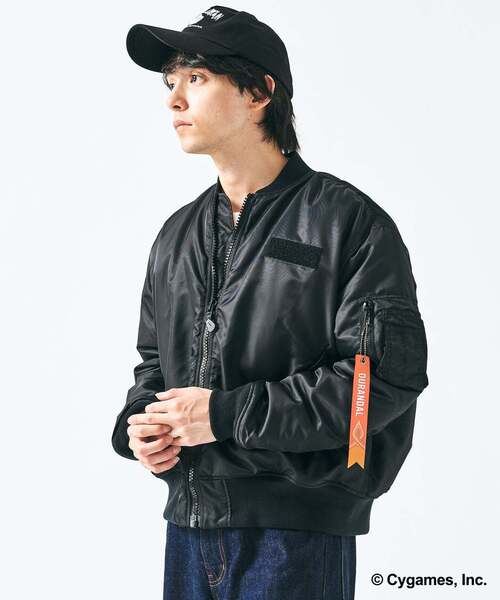 417 EDIFICE(フォーワンセブンエディフィス)の「【ウマ娘 × 417 EDIFICE】 Reversible MA1(MA-1・メンズ・イエロー/オレンジ・MEDIUM/SMALL/X-LARGE/LARGE)」の15枚目の写真