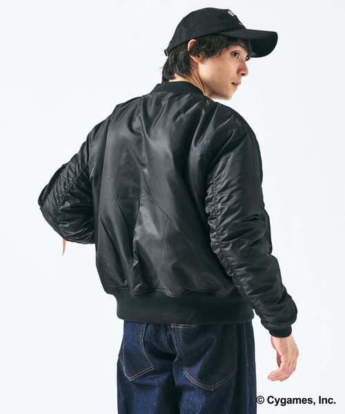 417 EDIFICE(フォーワンセブンエディフィス)の「【ウマ娘 × 417 EDIFICE】 Reversible MA1(MA-1・メンズ・イエロー/オレンジ・MEDIUM/SMALL/X-LARGE/LARGE)」の16枚目の写真