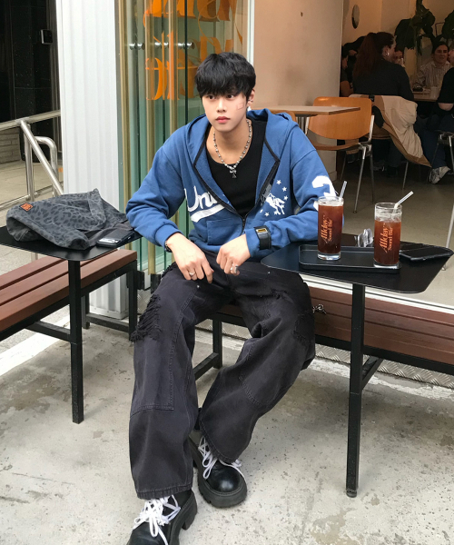 UNTITLED SEOUL(アンタイトル ソウル)の「アンタイトル ステリナイト サルファ ダイ カーペンターパンツ フェイディッドブラック(その他パンツ・レディース・その他・MEDIUM/X-LARGE/LARGE)」の4枚目の写真