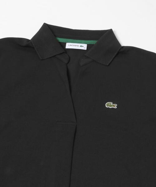 LACOSTE(ラコステ)の「LACOSTE スキッパーネックポロドレス(ワンピース・レディース・ネイビー/ブラック・36)」の8枚目の写真