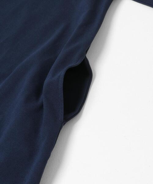 LACOSTE(ラコステ)の「LACOSTE スキッパーネックポロドレス(ワンピース・レディース・ネイビー/ブラック・36)」の11枚目の写真