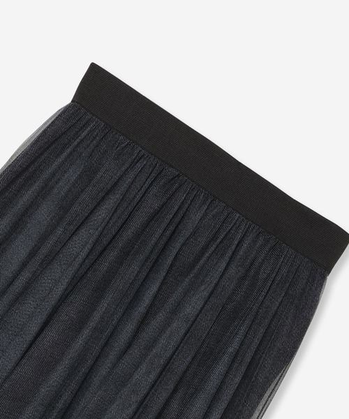 R-ISM(リズム)の「【洗える】デニムプリントスカート(スカート・レディース・ネイビー/ブラック・4)」の6枚目の写真