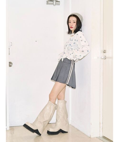 jouetie(ジュエティ)の「【kaorinomori×jouetie】ビジューバブーシュカ(その他ヘアアクセサリー・レディース・ブラック/グレー・FREE)」の11枚目の写真