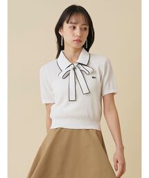 LACOSTE/ボウタイポロニットプルオーバー