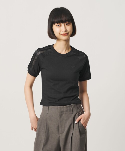 adidas Originals(アディダスオリジナルス)の「<adidas Originals>CALI ショートスリーブ Tシャツ(Tシャツ/カットソー・レディース・ブラック・M)」の3枚目の写真