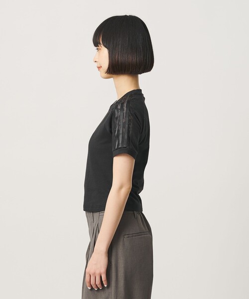 adidas Originals(アディダスオリジナルス)の「<adidas Originals>CALI ショートスリーブ Tシャツ(Tシャツ/カットソー・レディース・ブラック・M)」の6枚目の写真