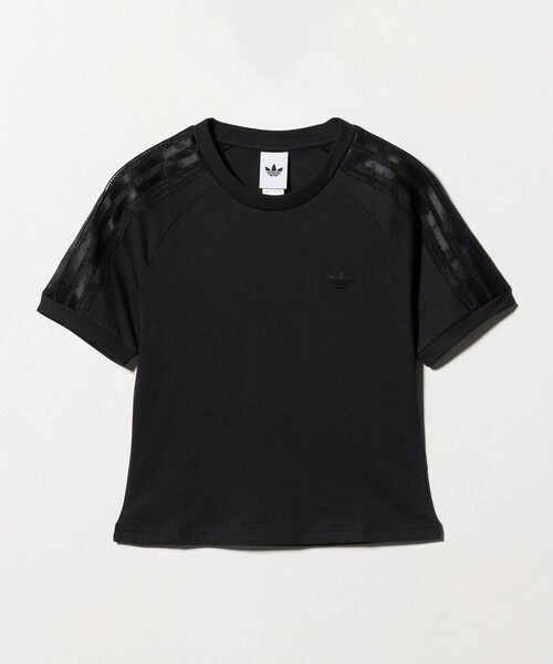 adidas Originals(アディダスオリジナルス)の「<adidas Originals>CALI ショートスリーブ Tシャツ(Tシャツ/カットソー・レディース・ブラック・M)」の8枚目の写真