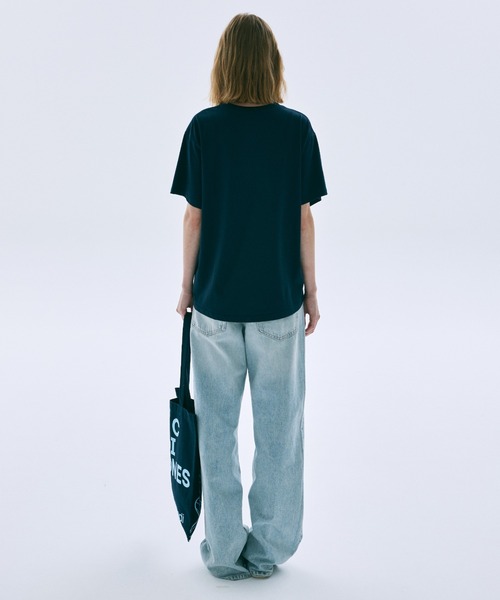 Mardi Mercredi(マルディメクルディ)の「TSHIRT DU MERCREDI / Tシャツ ドゥ メクルディ(Tシャツ/カットソー・レディース・ライトイエロー系/グリーン/ライトイエロー系1/ブルー/イエロー/ネイビー/ミント・FREE)」の16枚目の写真