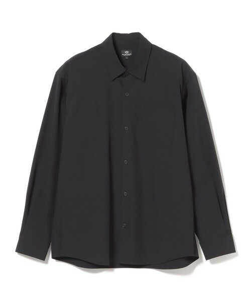 BEAMS HEART(ビームスハート)の「ミニリップストップ ナイロン シャツ(接触冷感)(シャツ/ブラウス・メンズ・ブラック/グレー・MEDIUM/SMALL/X-LARGE/LARGE)」の22枚目の写真