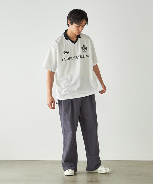 Purple&Yellow(パープルアンドイエロー)の「ゲームシャツ(Tシャツ/カットソー・メンズ・ホワイト/ブラック・SMALL/MEDIUM/LARGE)」の19枚目の写真