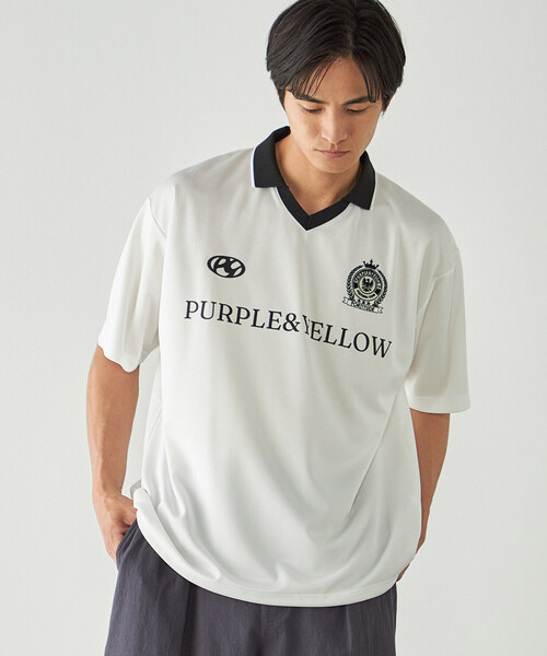 Purple&Yellow(パープルアンドイエロー)の「ゲームシャツ(Tシャツ/カットソー・メンズ・ホワイト/ブラック・SMALL/MEDIUM/LARGE)」の10枚目の写真