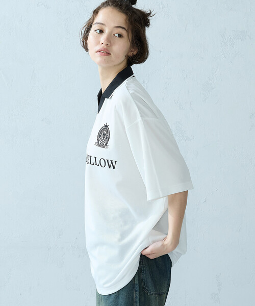 Purple&Yellow(パープルアンドイエロー)の「ゲームシャツ(Tシャツ/カットソー・メンズ・ホワイト/ブラック・SMALL/MEDIUM/LARGE)」の3枚目の写真