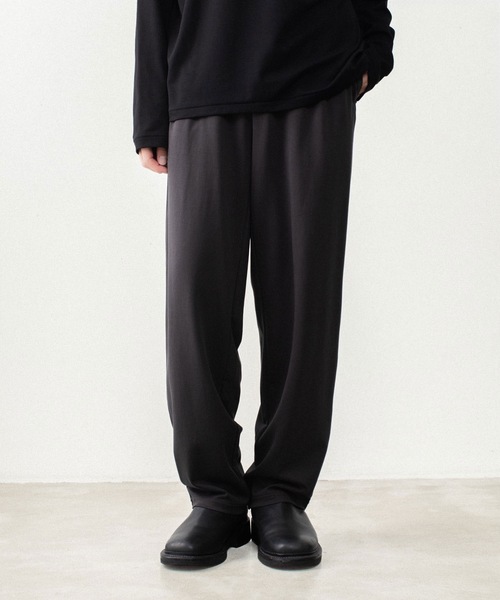 ATTACHMENT(アタッチメント)の「コットンダブルフェイス ラウンジトラウザーズ / COTTON DOUBLE FACE LOUNGE TROUSERS(その他パンツ・メンズ・グレイッシュベージュ/ダークグレー/ネイビー/ブラック・1/2/3/4/5)」の22枚目の写真