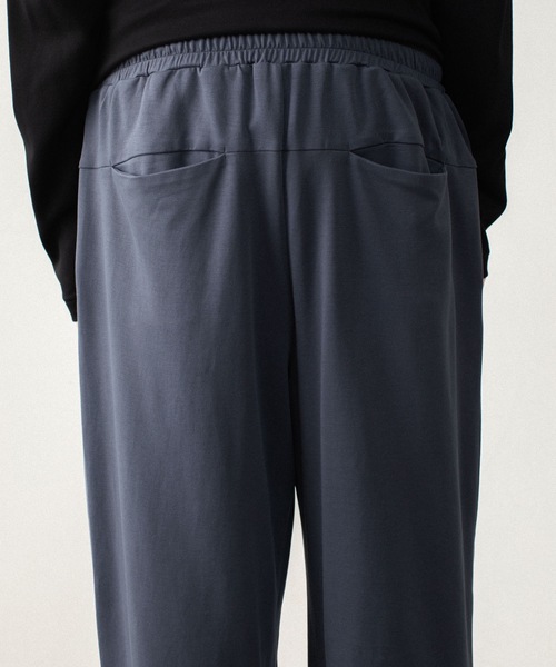 ATTACHMENT(アタッチメント)の「コットンダブルフェイス ラウンジトラウザーズ / COTTON DOUBLE FACE LOUNGE TROUSERS(その他パンツ・メンズ・グレイッシュベージュ/ダークグレー/ネイビー/ブラック・1/2/3/4/5)」の9枚目の写真