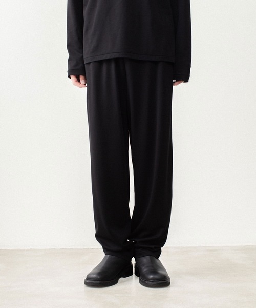 ATTACHMENT(アタッチメント)の「コットンダブルフェイス ラウンジトラウザーズ / COTTON DOUBLE FACE LOUNGE TROUSERS(その他パンツ・メンズ・グレイッシュベージュ/ダークグレー/ネイビー/ブラック・1/2/3/4/5)」の12枚目の写真