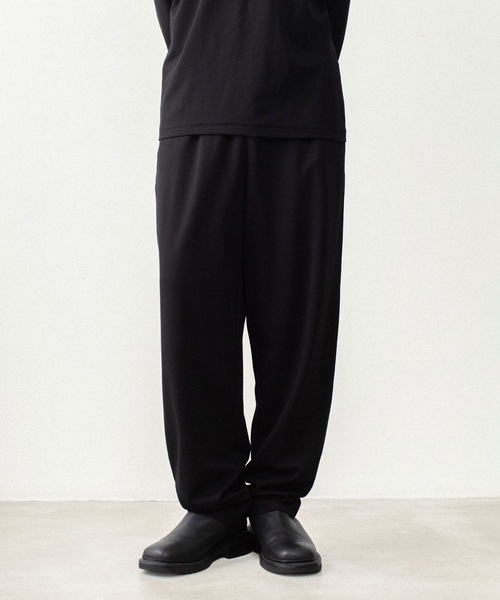 ATTACHMENT(アタッチメント)の「コットンダブルフェイス ラウンジトラウザーズ / COTTON DOUBLE FACE LOUNGE TROUSERS(その他パンツ・メンズ・グレイッシュベージュ/ダークグレー/ネイビー/ブラック・1/2/3/4/5)」の13枚目の写真