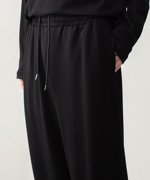 ATTACHMENT(アタッチメント)の「コットンダブルフェイス ラウンジトラウザーズ / COTTON DOUBLE FACE LOUNGE TROUSERS(その他パンツ・メンズ・グレイッシュベージュ/ダークグレー/ネイビー/ブラック・1/2/3/4/5)」の18枚目の写真