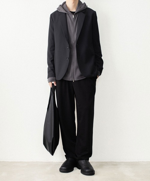 ATTACHMENT(アタッチメント)の「コットンダブルフェイス ラウンジトラウザーズ / COTTON DOUBLE FACE LOUNGE TROUSERS(その他パンツ・メンズ・グレイッシュベージュ/ダークグレー/ネイビー/ブラック・1/2/3/4/5)」の20枚目の写真
