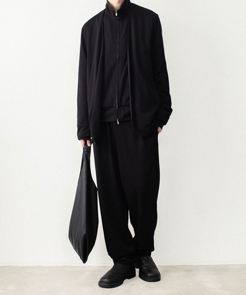 ATTACHMENT(アタッチメント)の「コットンダブルフェイス ラウンジトラウザーズ / COTTON DOUBLE FACE LOUNGE TROUSERS(その他パンツ・メンズ・グレイッシュベージュ/ダークグレー/ネイビー/ブラック・1/2/3/4/5)」の21枚目の写真