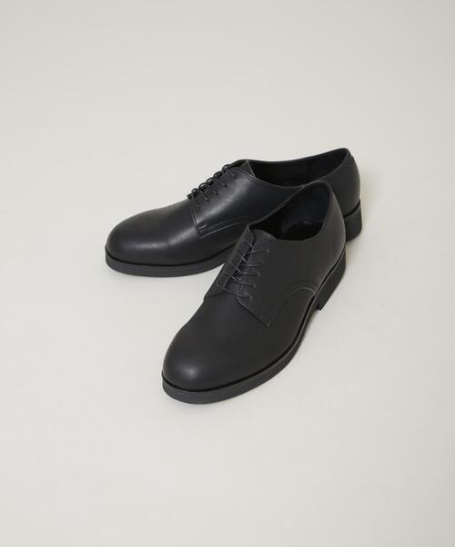 PADRONE(パドローネ)の「PADRONE THE STANDARD LINE/別注 プレーントゥ / WATER PROOF(ドレスシューズ・メンズ・ブラック・40/42/41)」の1枚目の写真
